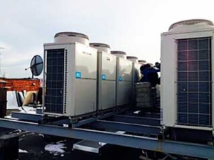 Монтаж системы кондиционирования